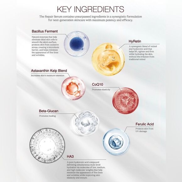 NIB Lorde + Belle REPAIR SERUM with Probiotic - Anti-Aging - MSRP $129 SOLD OUT! - Picture 10 of 16